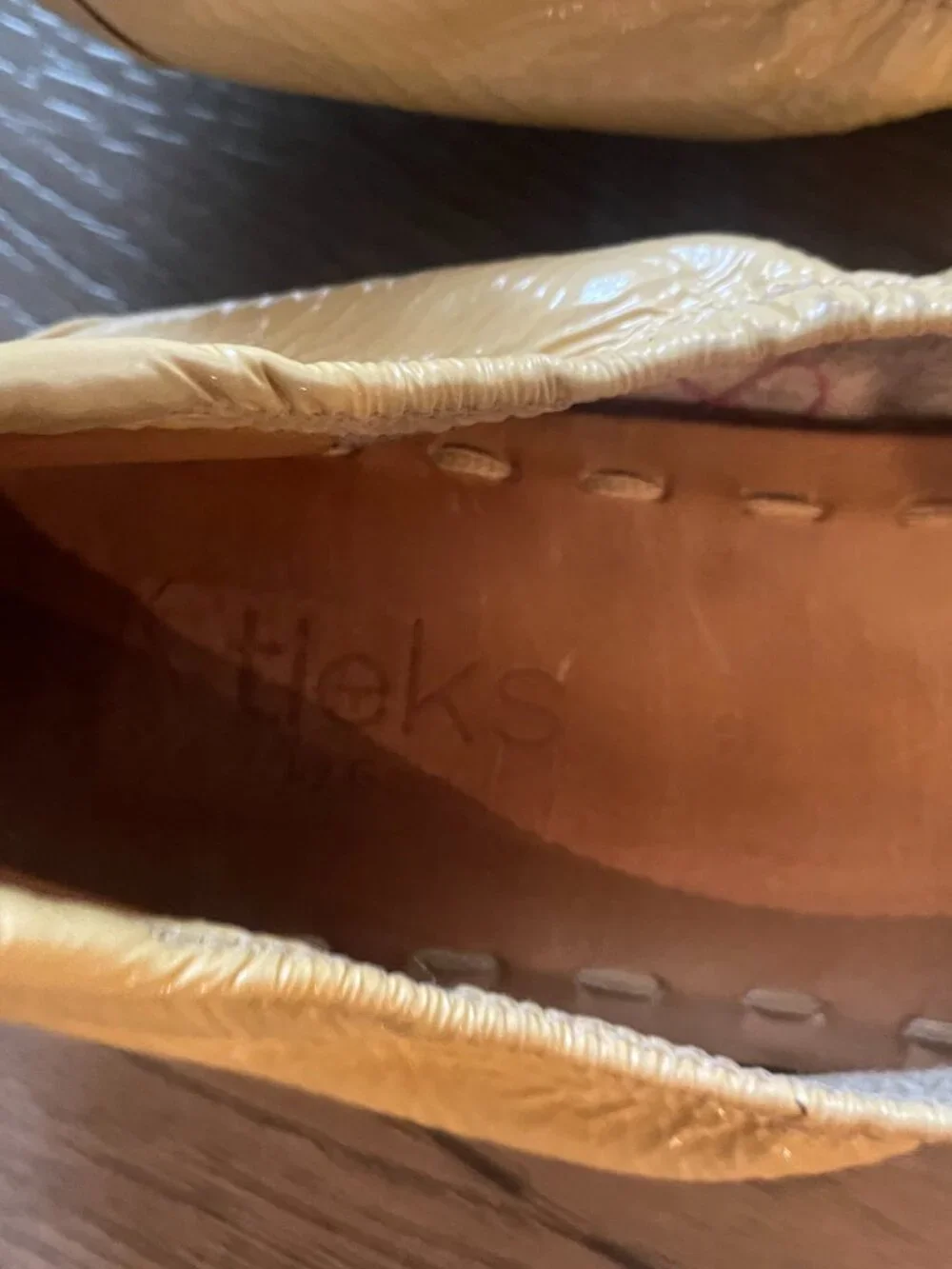 Tieks by Gavrieli women's Ballet Flats size 9 shoes Mustard Yellow Casual!